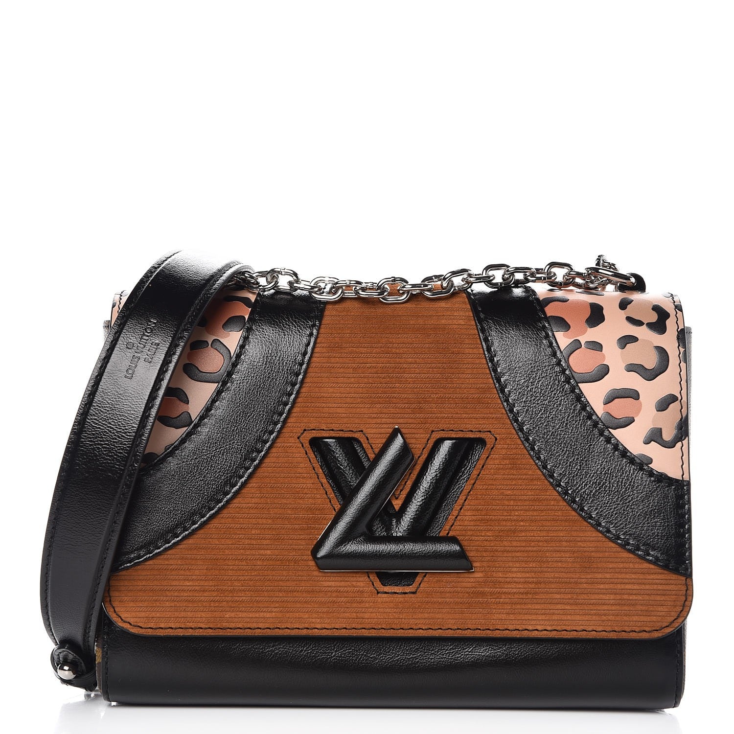 Louis Vuitton Calfskin Monogram Wild at Heart Twist Shoulder Bag MM 1 of 8