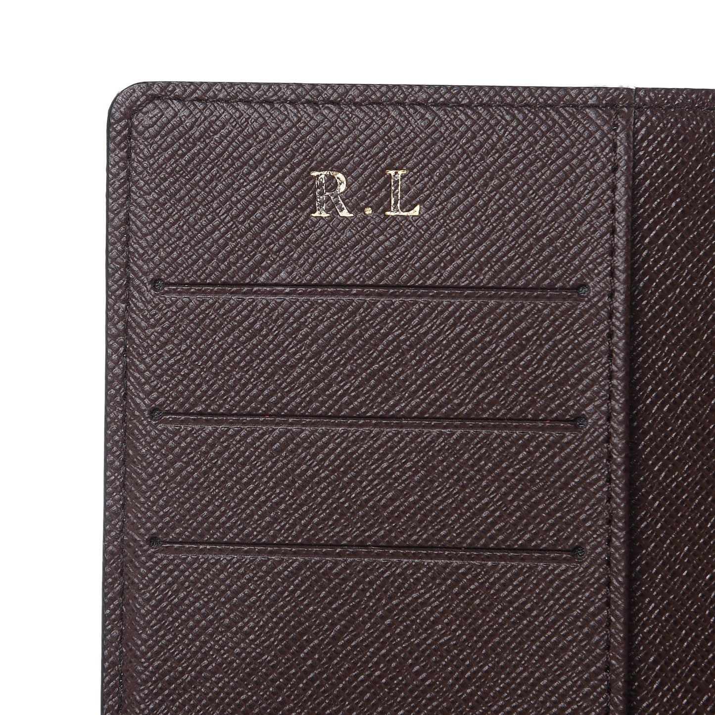 Damier Ebene Small Ring Agenda Cover