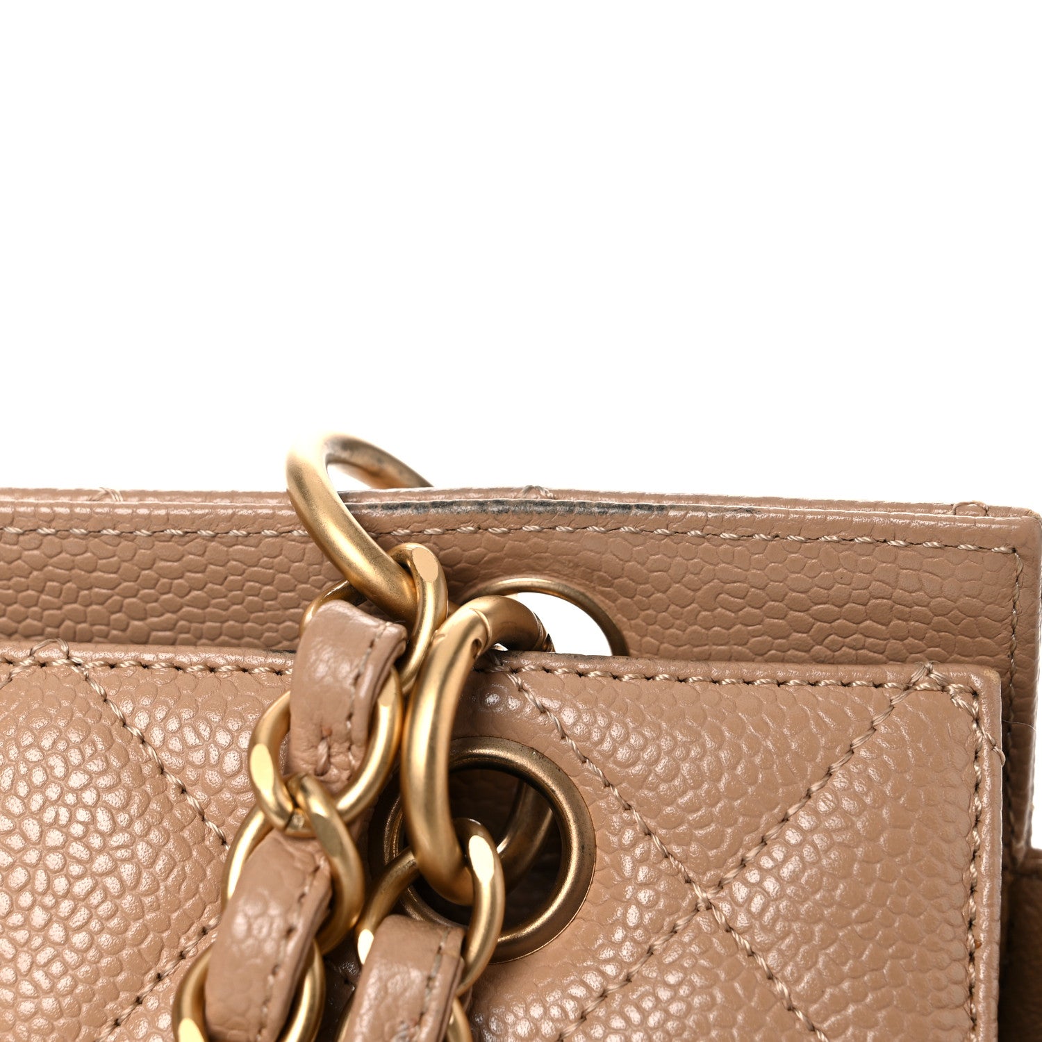 Chanel Caviar Quilted Petit Timeless Tote PTT Beige 18 of 21