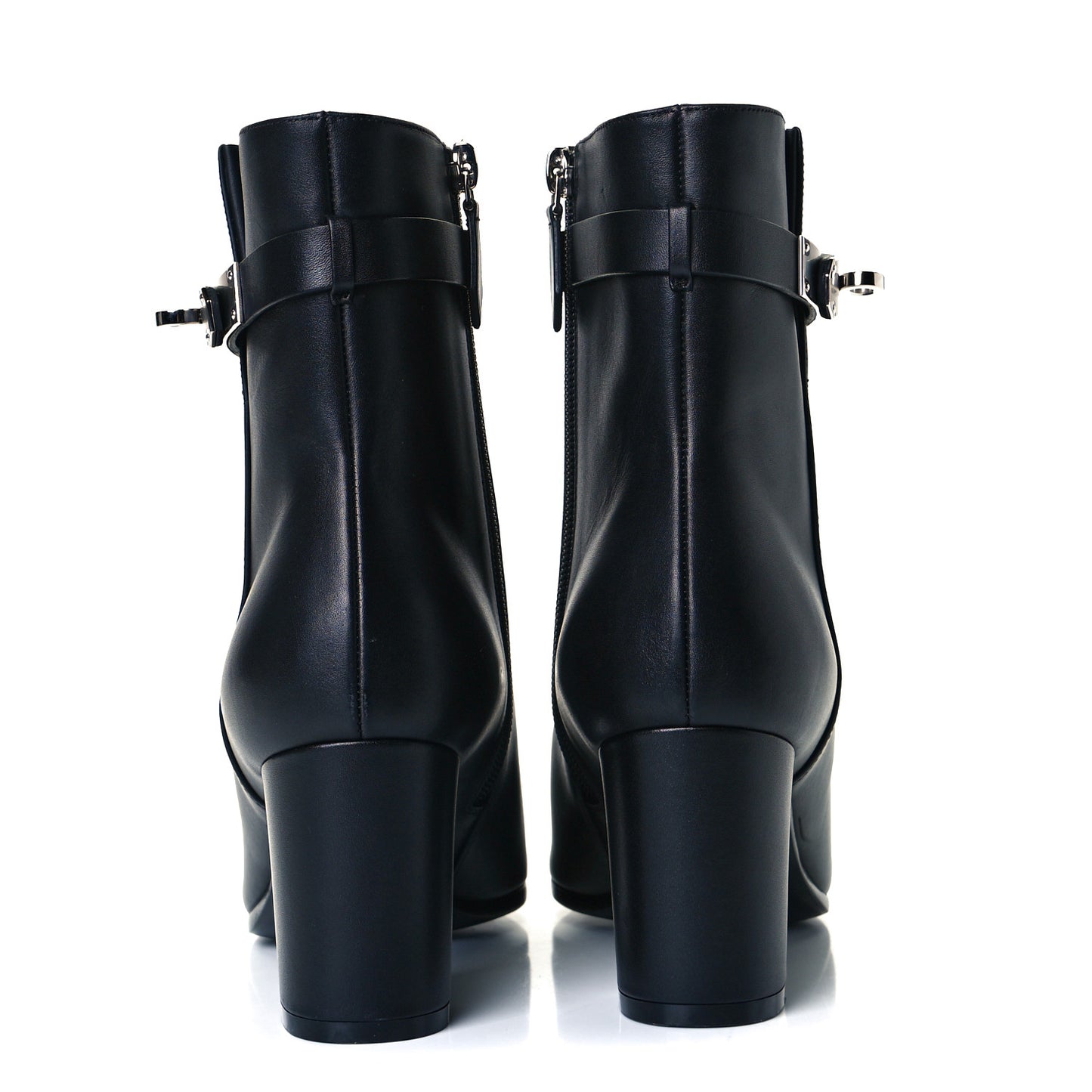 Calfskin Saint Germain Ankle Boots 37 Black