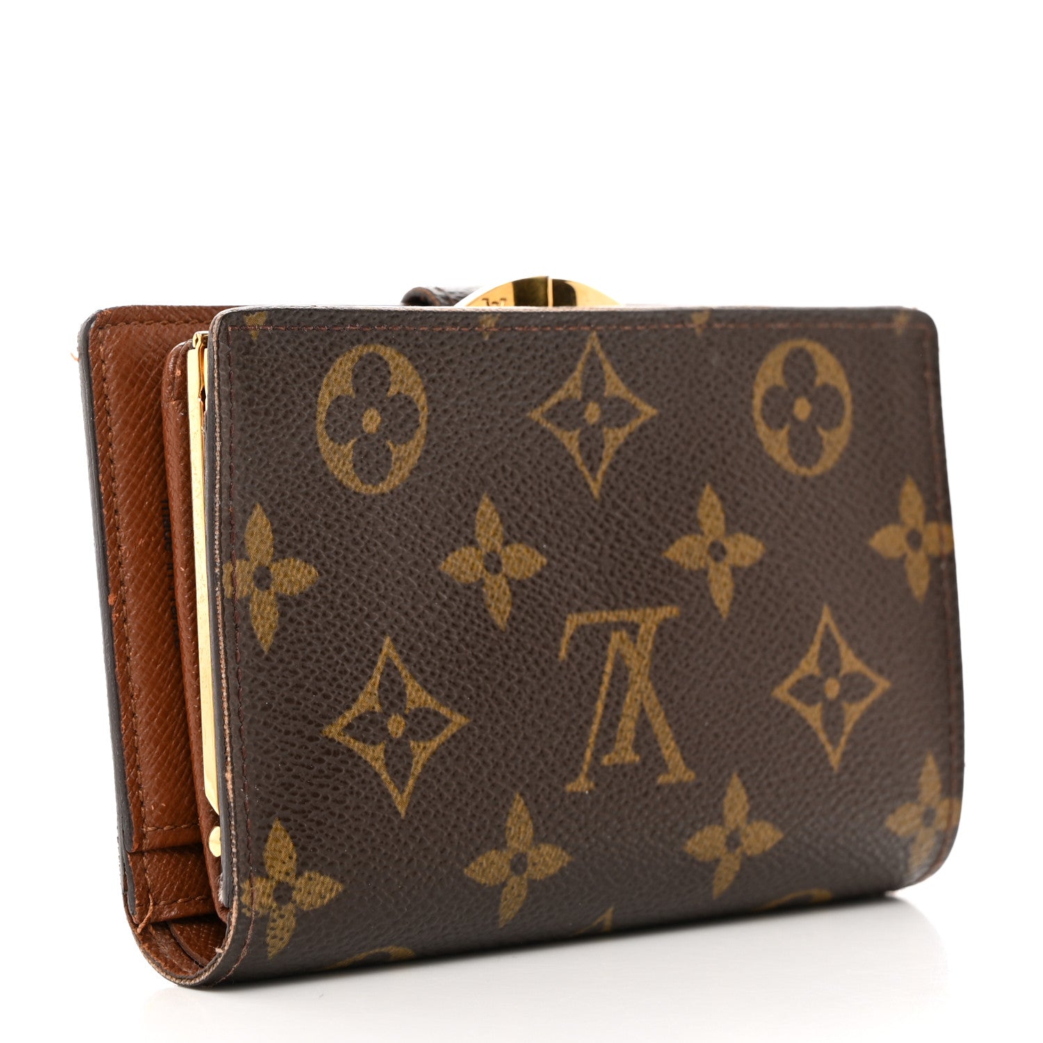Louis Vuitton LOUIS VUITTON Monogram French Purse Wallet 3 of 8