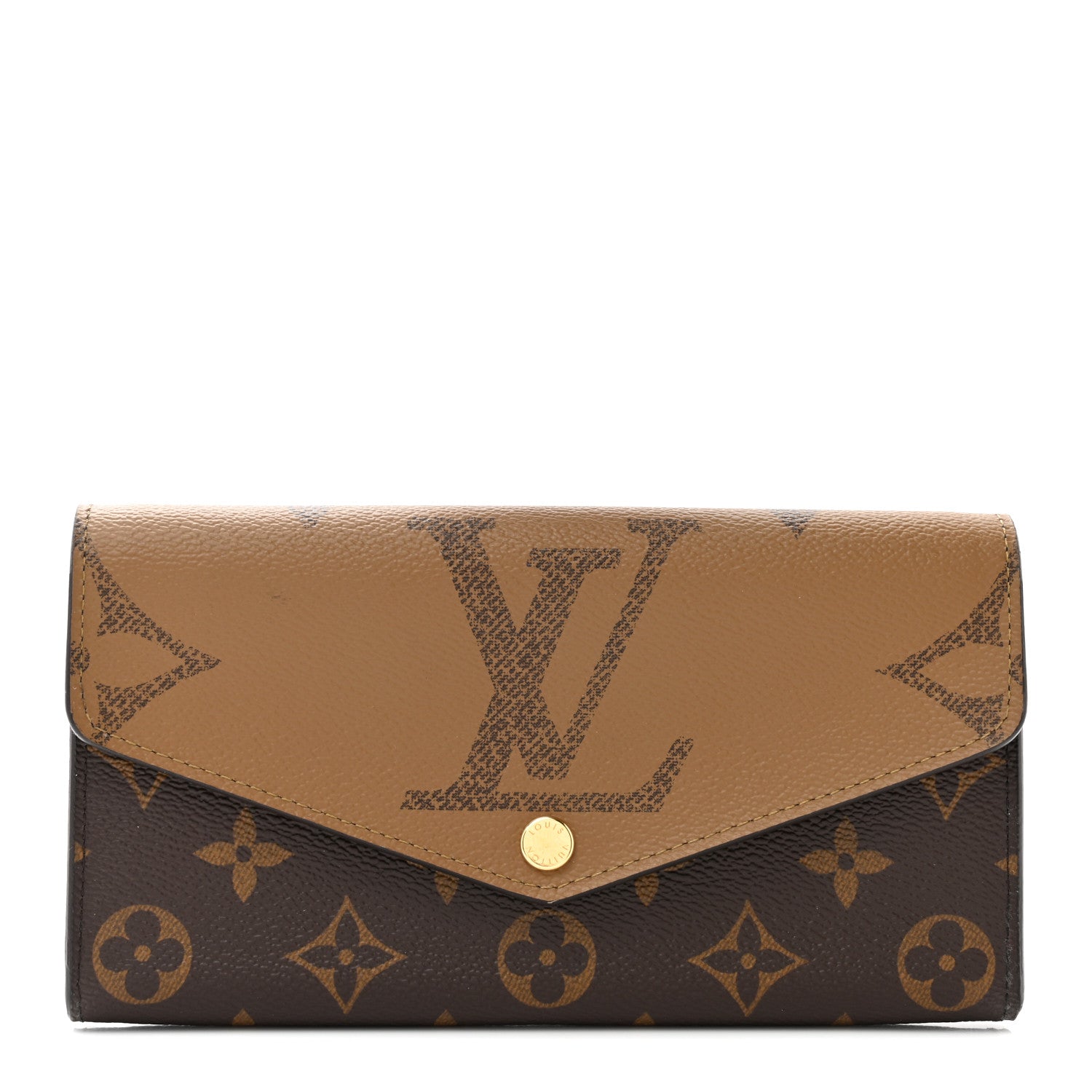 Louis Vuitton Reverse Monogram Giant Sarah Wallet 1 of 9