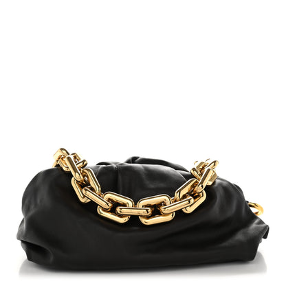 Bottega Veneta Calfskin The Pouch Chain Fondant 1 of 10