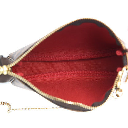 Louis Vuitton Damier Ebene Mini Pochette Accessories 5 of 8