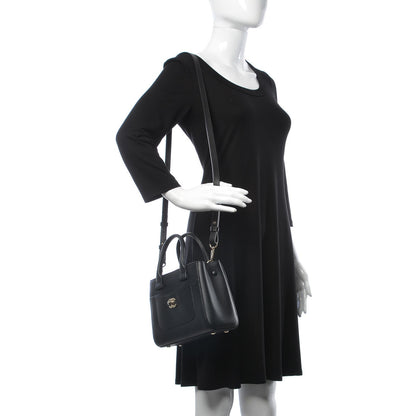 Chanel Grained Calfskin Mini Neo Executive Shopper Tote Black 2 of 8