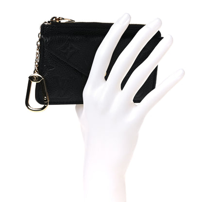 Louis Vuitton Empreinte Recto Verso Card Holder Black 2 of 7