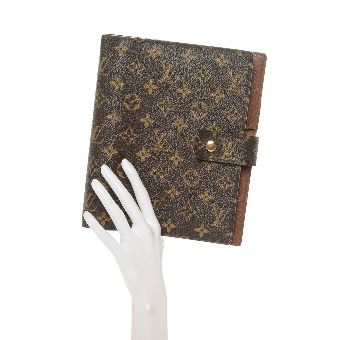 Monogram Large Ring Agenda Cover