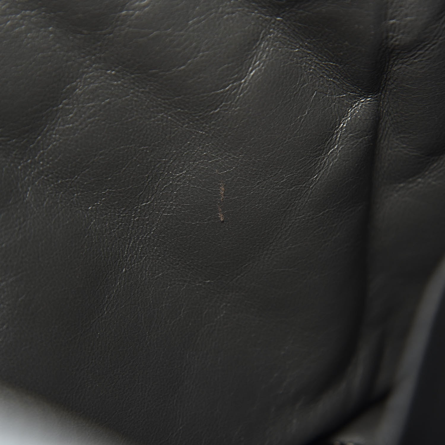 Chanel Aged Calfskin Quilted Large Reissue Camera Case Grey 9 of 14