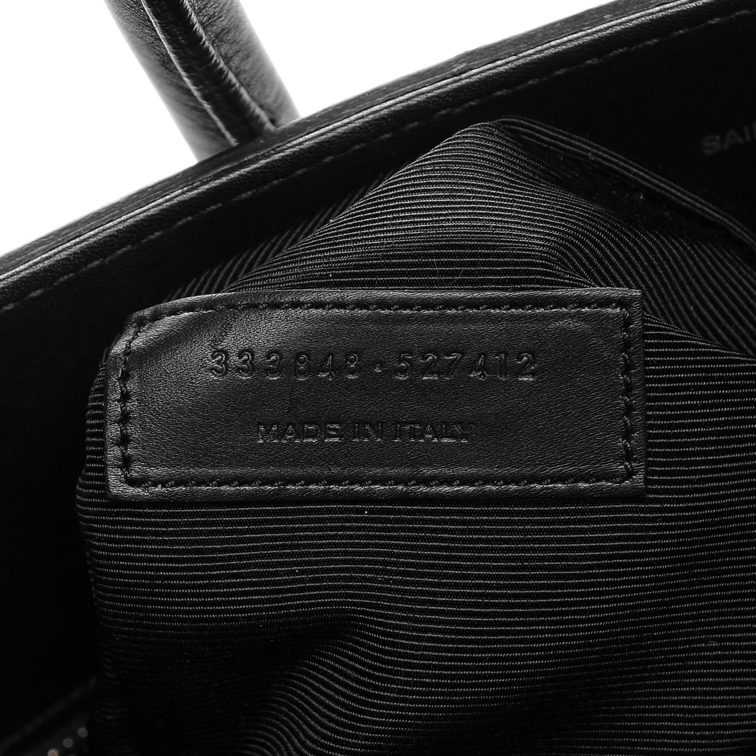 Saint Laurent Calfskin Studded Small Sac De Jour Black 8 of 9