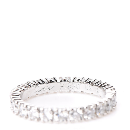 Cartier Platinum Diamond 1.52ct Eternity Ring 52 6 4 of 6