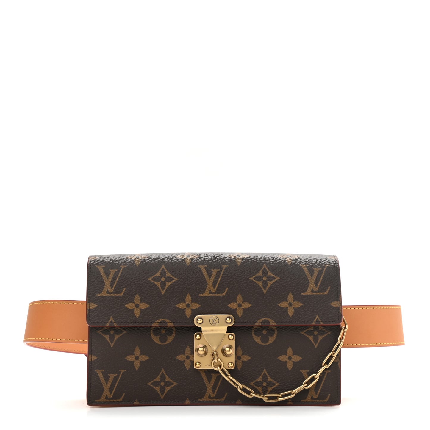 Monogram S Lock Belt Pouch MM