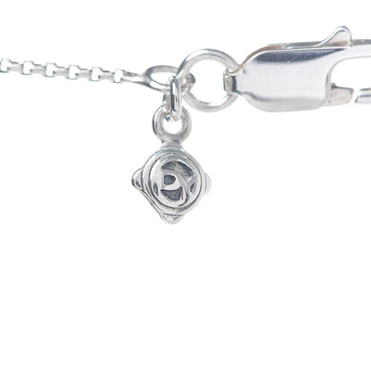 David Yurman Sterling Silver Diamond Mobile Circle Pendant Necklace 6 of 6