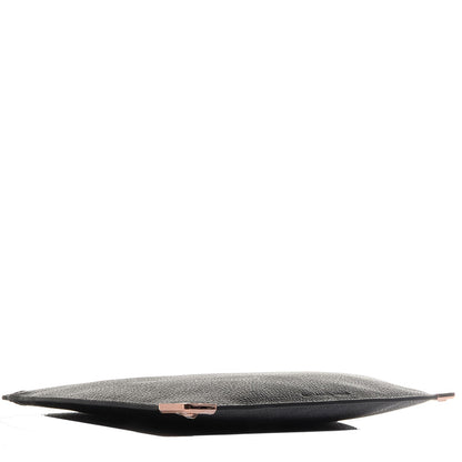 Alexander Wang Textured Leather Prisma Flat Pouch Black 4 of 6