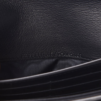 Christian Dior Oblique Saddle Chain Wallet Blue 7 of 9
