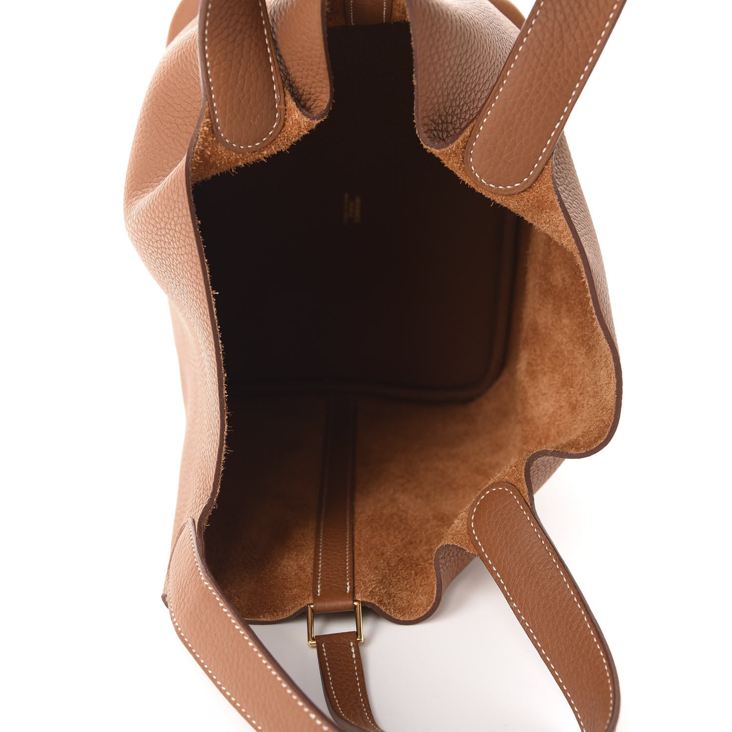 Hermes Taurillon Clemence Picotin Lock 22 MM Gold 5 of 10