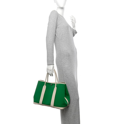Hermes Toile Officier Negonda Garden Party 36 MM Cactus Craie 2 of 10