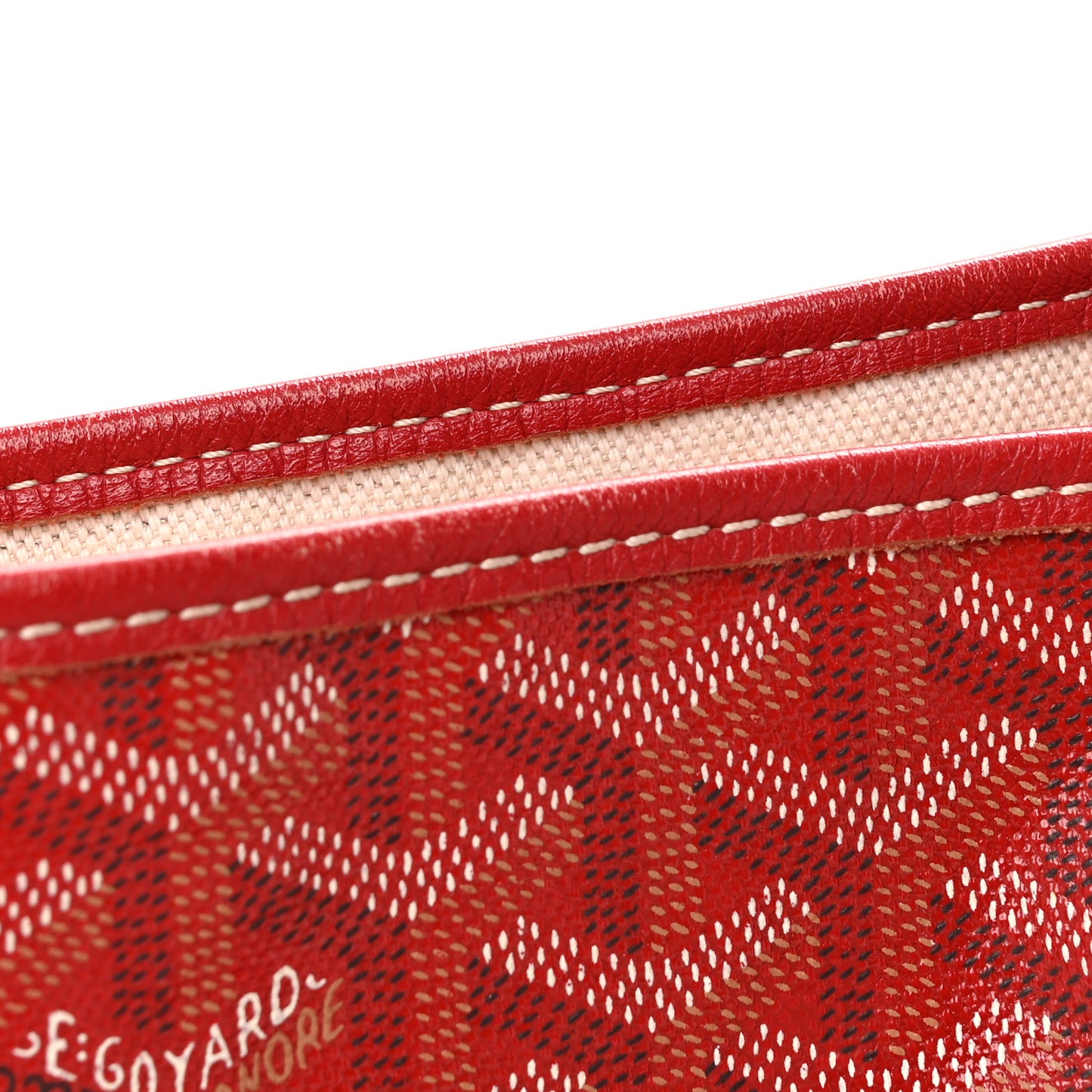 Goyardine Saint Louis PM Red