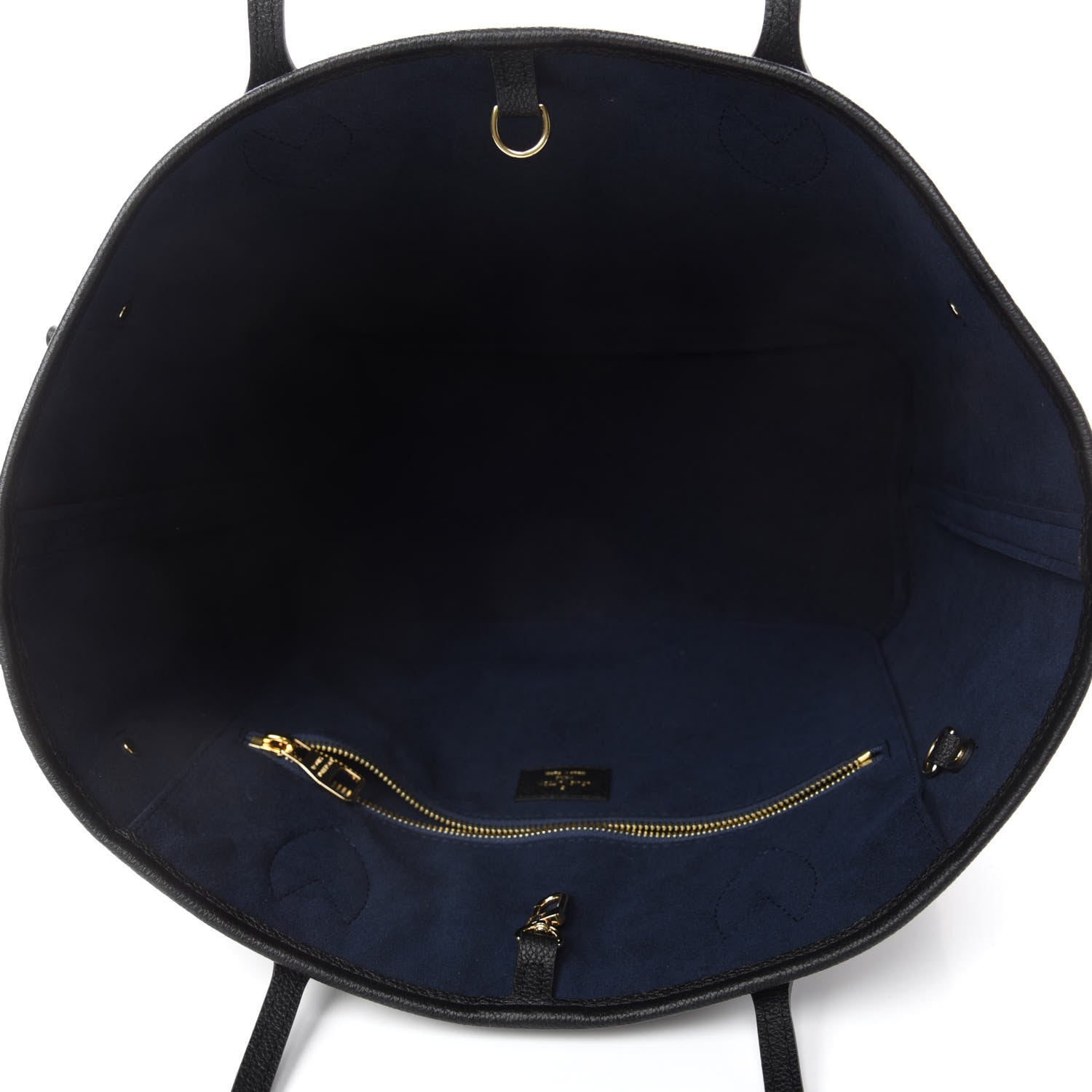 Louis Vuitton Empreinte Monogram Giant Neverfull MM Black 5 of 11