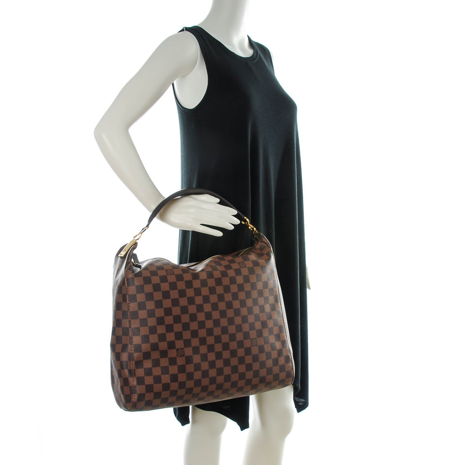 Louis Vuitton Damier Ebene Portobello GM 2 of 7