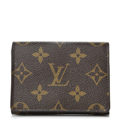 Louis Vuitton Monogram Enveloppe Carte De Visite 1 of 8