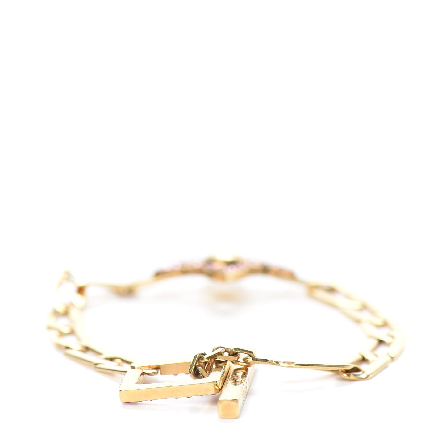 Swarovski Crystal Flower Power Bracelet Gold