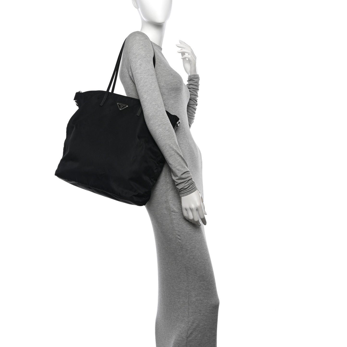Tessuto Nylon Tote Black