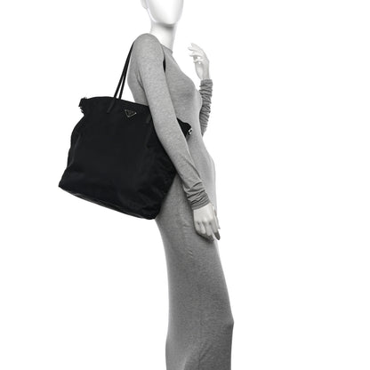 Prada Tessuto Nylon Tote Black 2 of 11