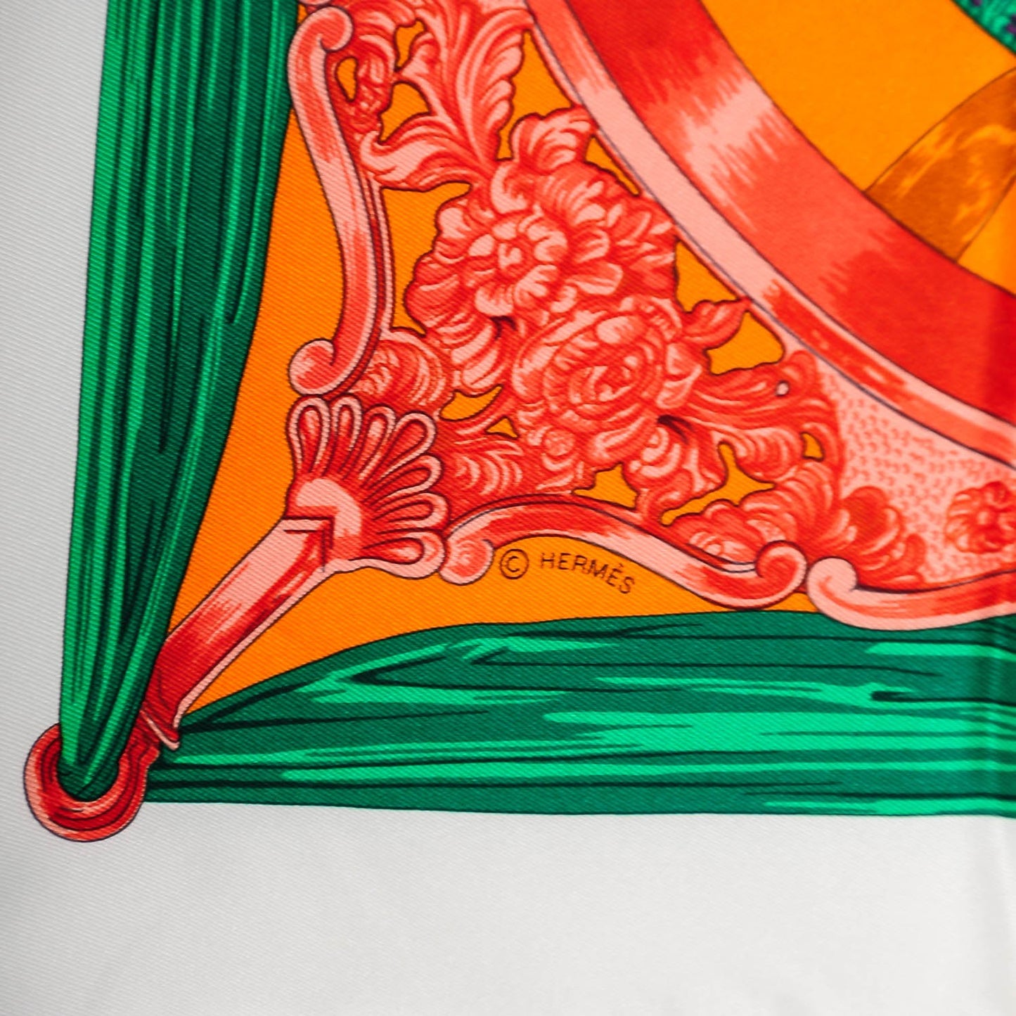 Silk Etriers Scarf 90