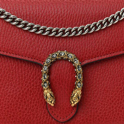 Gucci Calfskin Mini Dionysus Chain Wallet Hibiscus Red 8 of 15