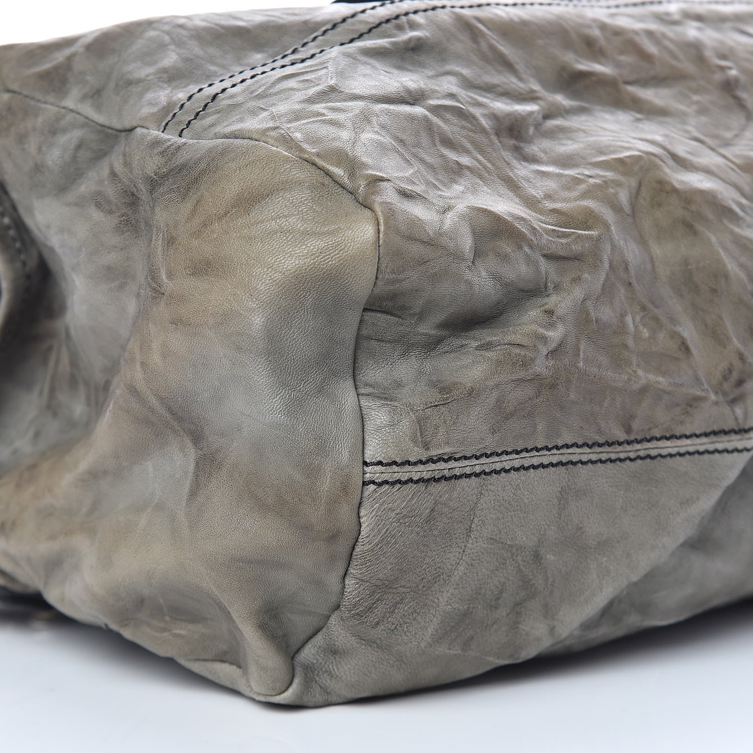 Givenchy Tumbled Sheepskin Medium Pandora Charcoal 7 of 10