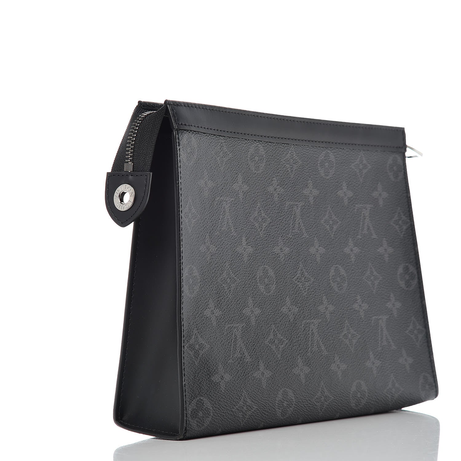 Louis Vuitton Monogram Eclipse Pochette Voyage MM 3 of 9