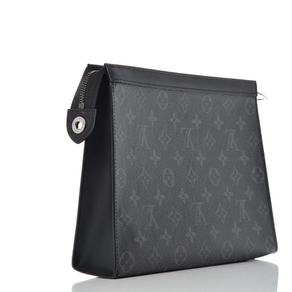 Louis Vuitton Monogram Eclipse Pochette Voyage MM 3 of 9