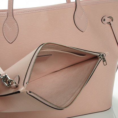 Louis Vuitton Epi Neverfull MM Rose Ballerine 5 of 7