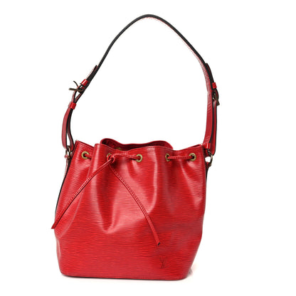 Louis Vuitton Epi Petit Noe Castillan Red 1 of 13
