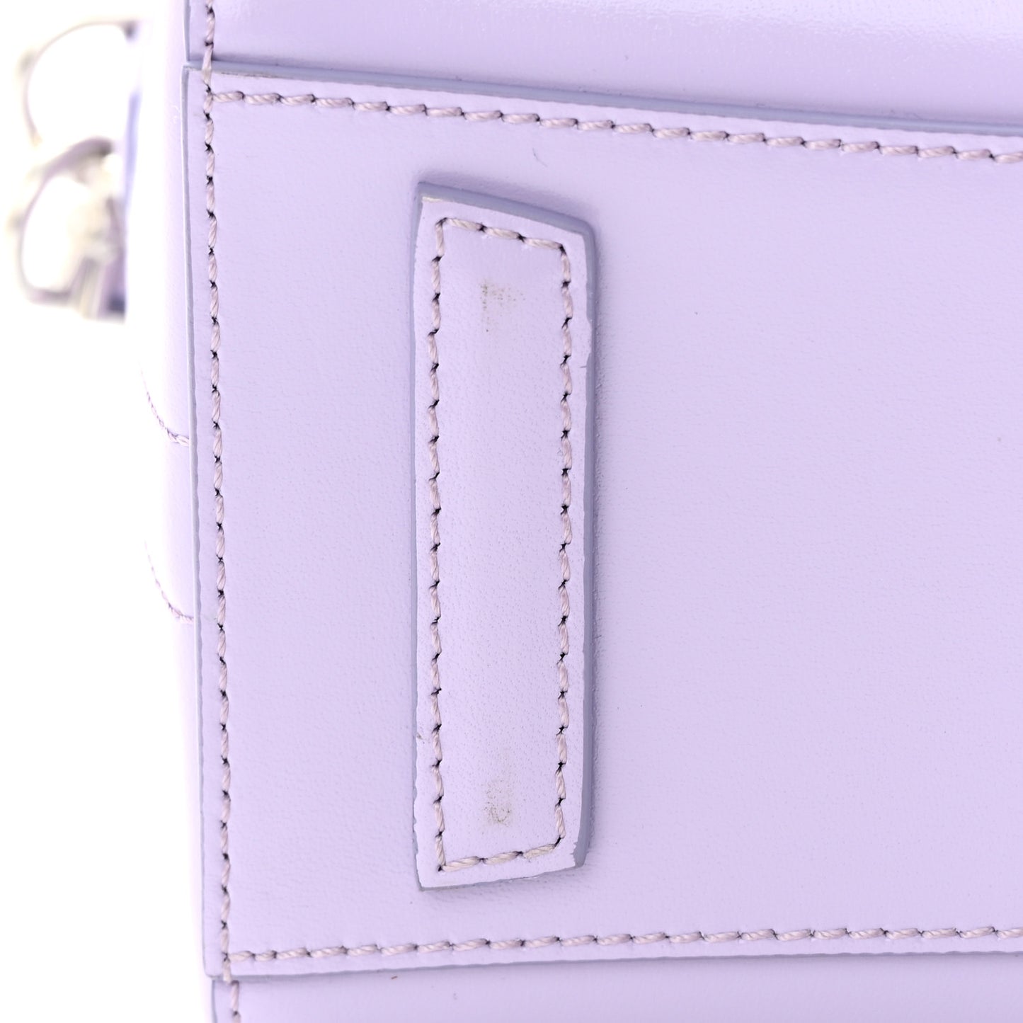 Shiny Lord Calfskin Mini Antigona Lilac