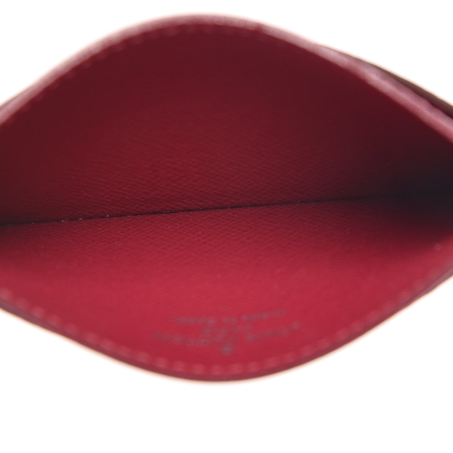 Monogram Card Holder Fuchsia