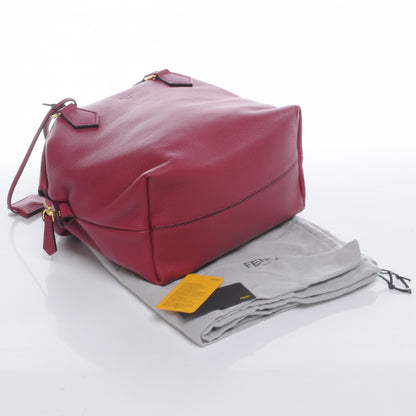 Fendi Vitello Satchel Amarena 6 of 11