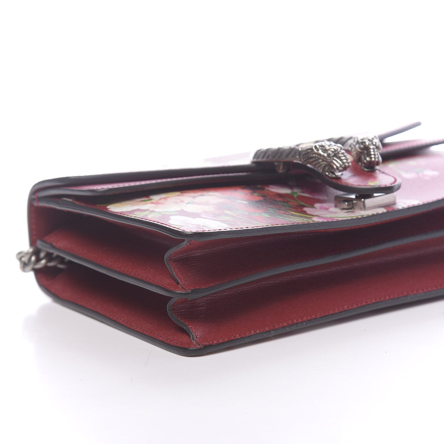 Calfskin Blooms Print Small Dionysus Shoulder Bag Romantic Cherry Multicolor