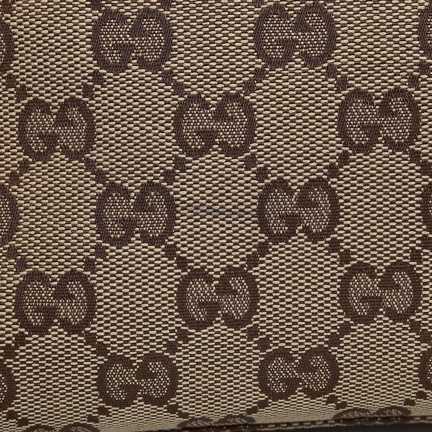 Gucci Monogram Calfskin Medium Bella Flap Bag Beige Ebony Champagne 13 of 14
