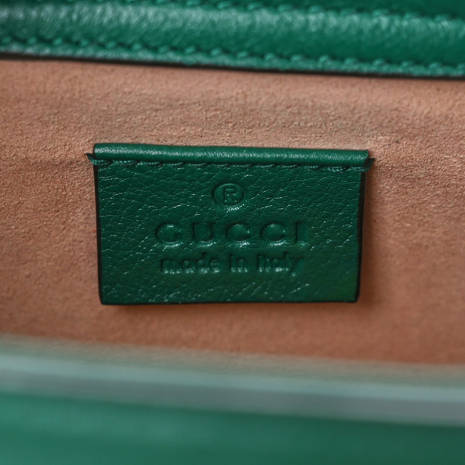 Gucci Wonka Grain Calfskin Mini Diana Tote Bag Green Yellow Fluo 6 of 10