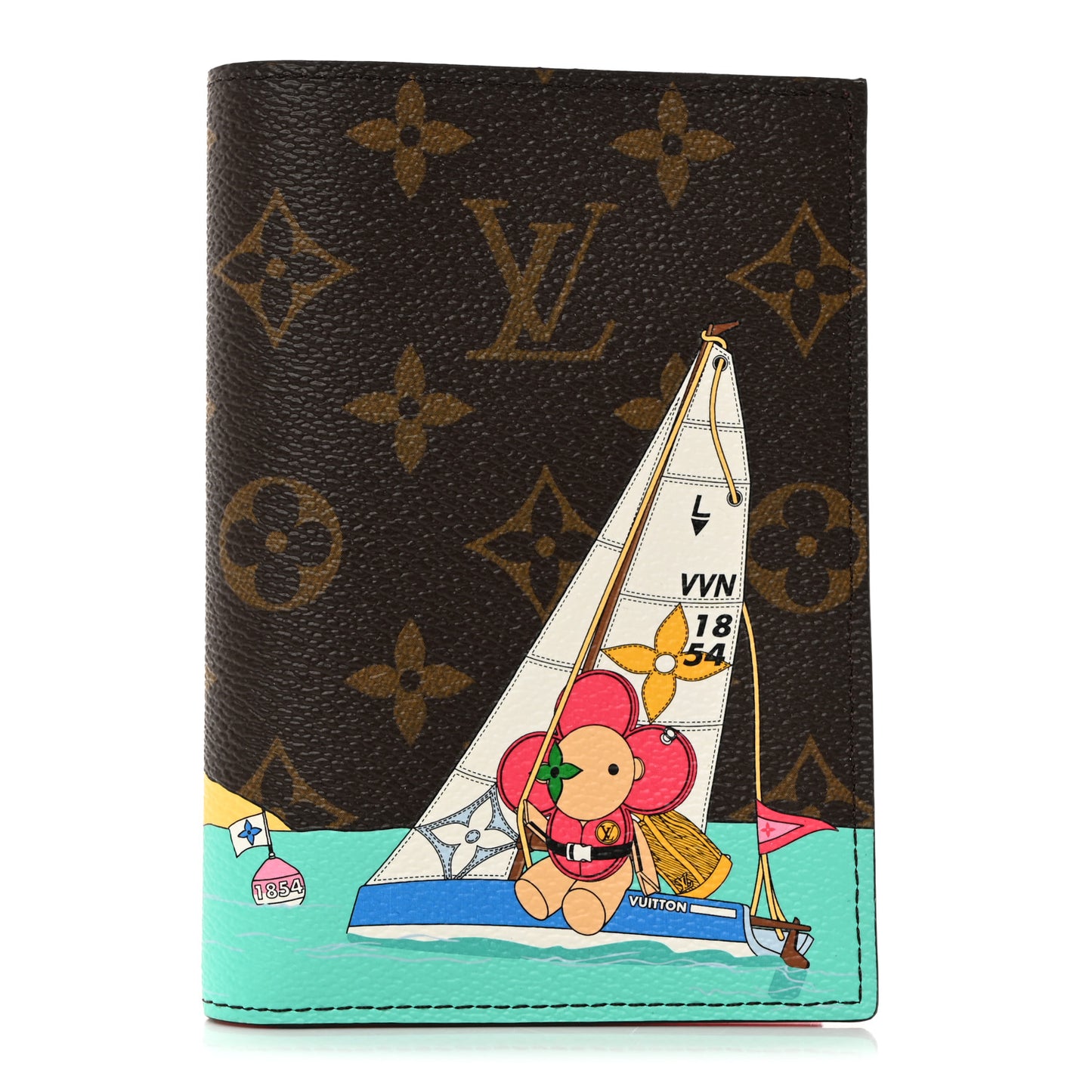 Monogram 2023 Christmas Animation Tropical Seas Passport Cover Dragon Fruit Pink