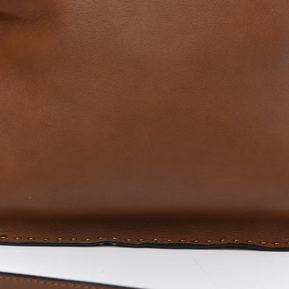 Chloe Calfskin Braided Medium Marcie Satchel Caramel 15 of 16