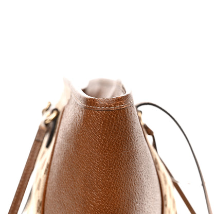 Gucci Monogram Medium Bree Zippered Tote Beige Tabacco 15 of 19