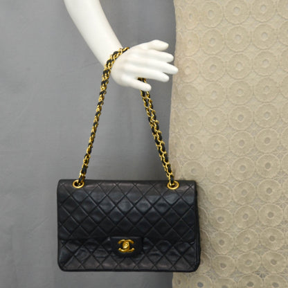 Chanel Lambskin Medium Double Flap Black 2 of 10