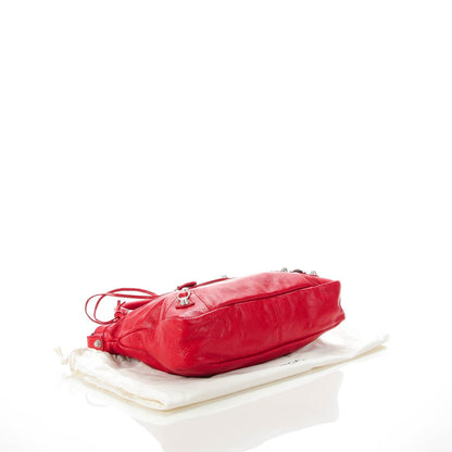 Balenciaga Agneau Giant 12 Silver Hardware Town Rouge Coquelicot 4 of 7