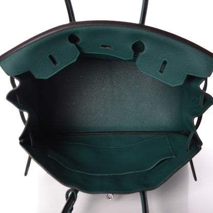 Hermes Togo Birkin 35 Malachite 14 of 39