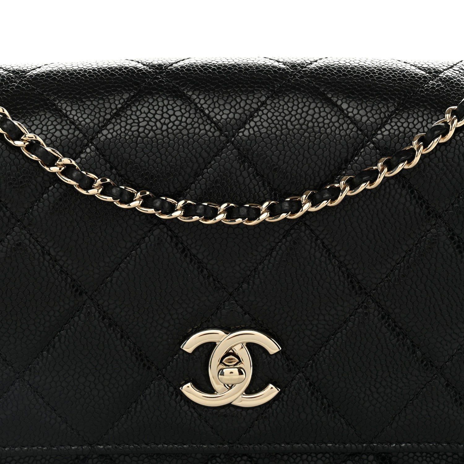 Chanel Caviar Quilted Single Flap Black 8 of 11