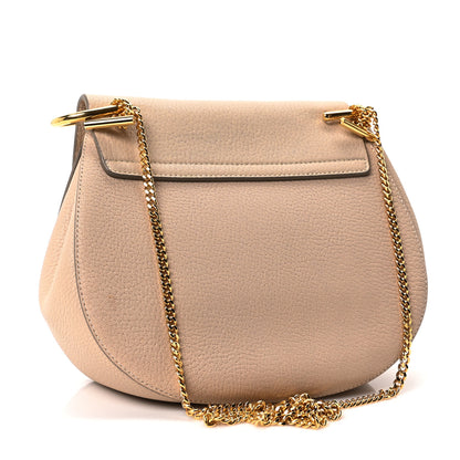 Chloe Grained Lambskin Drew Shoulder Bag Abstract White 3 of 10