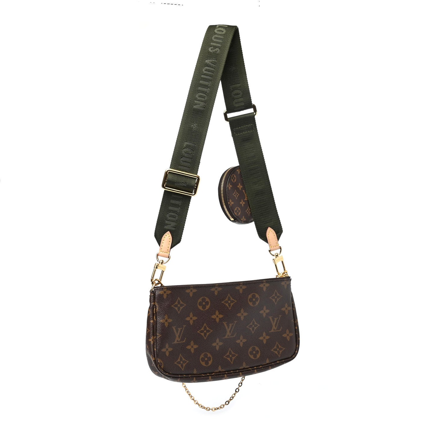 Monogram Multi Pochette Accessories Kaki