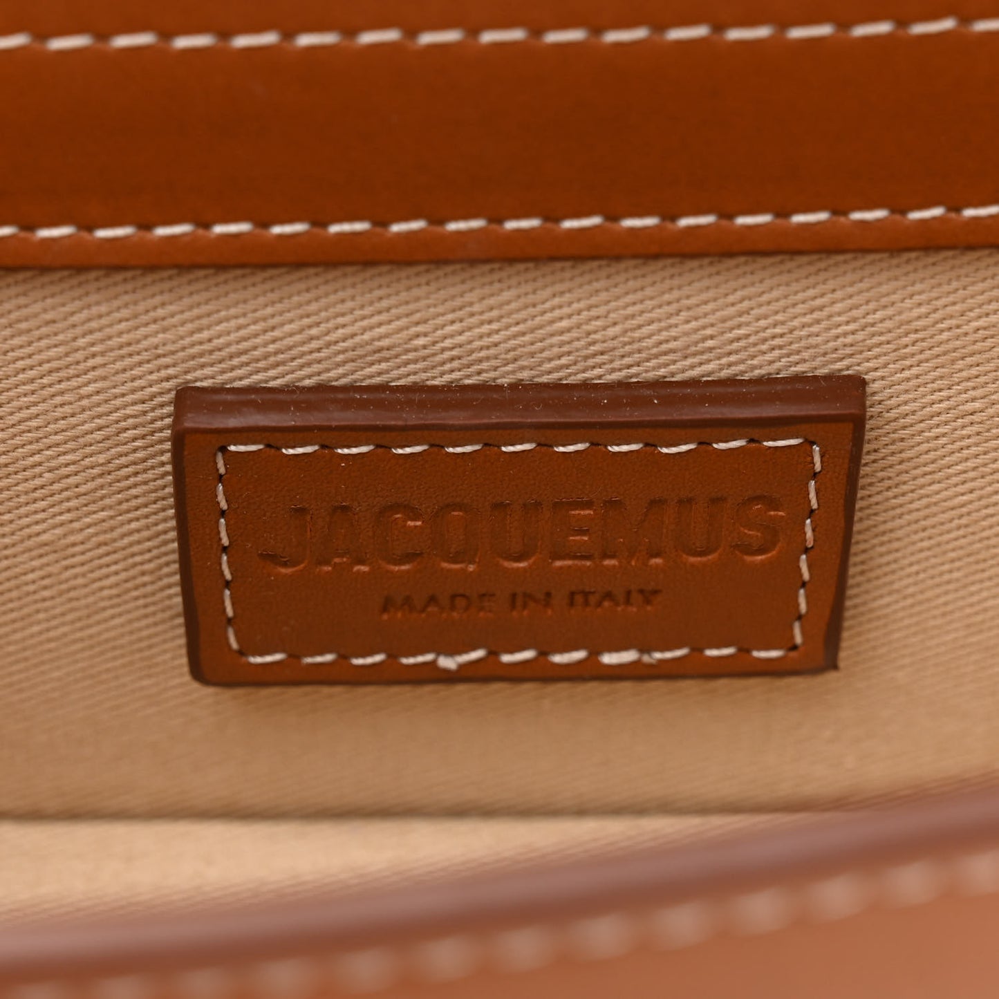 Smooth Calfskin Le Bambino Light Brown
